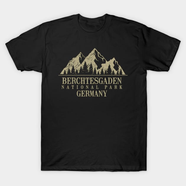 Berchtesgaden National Park Gery T-Shirt by JKoehlerBobbie
